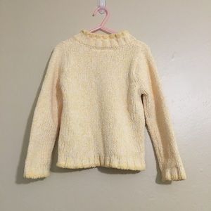 Kids Yellow Knitted Sweater
